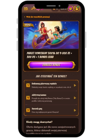 Alawin bonus powitalny
